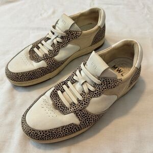Madewell 11 Court Sneaker in Spotted Calf Hair